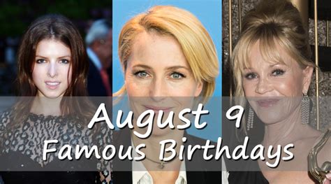 celebrities born on august 9|famous birthdays on august 9.